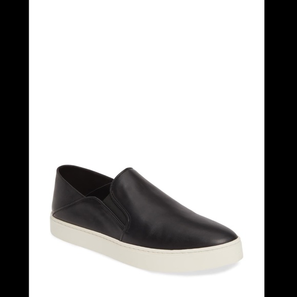 vince garvey black leather